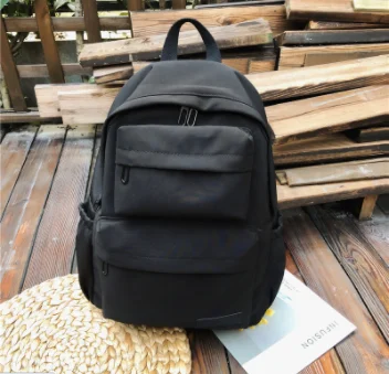 Waterproof nylon multi pocket travel backpack