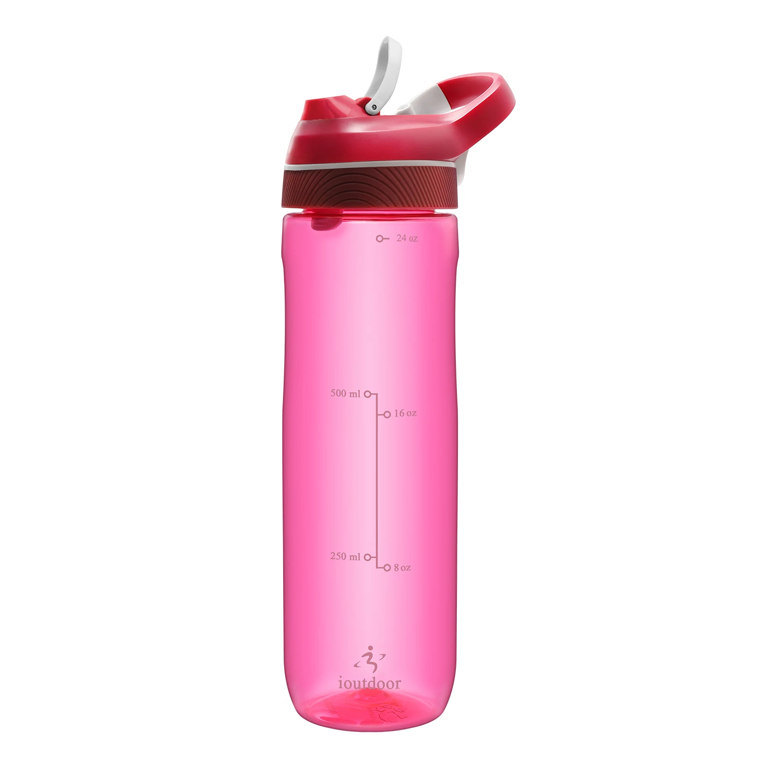 Sports Water Bottle - 24 OZ -One Click Open Eco Friendly & BPA Free Tritan Gym, Yoga, Running, Cycling, Camping and Outdoors