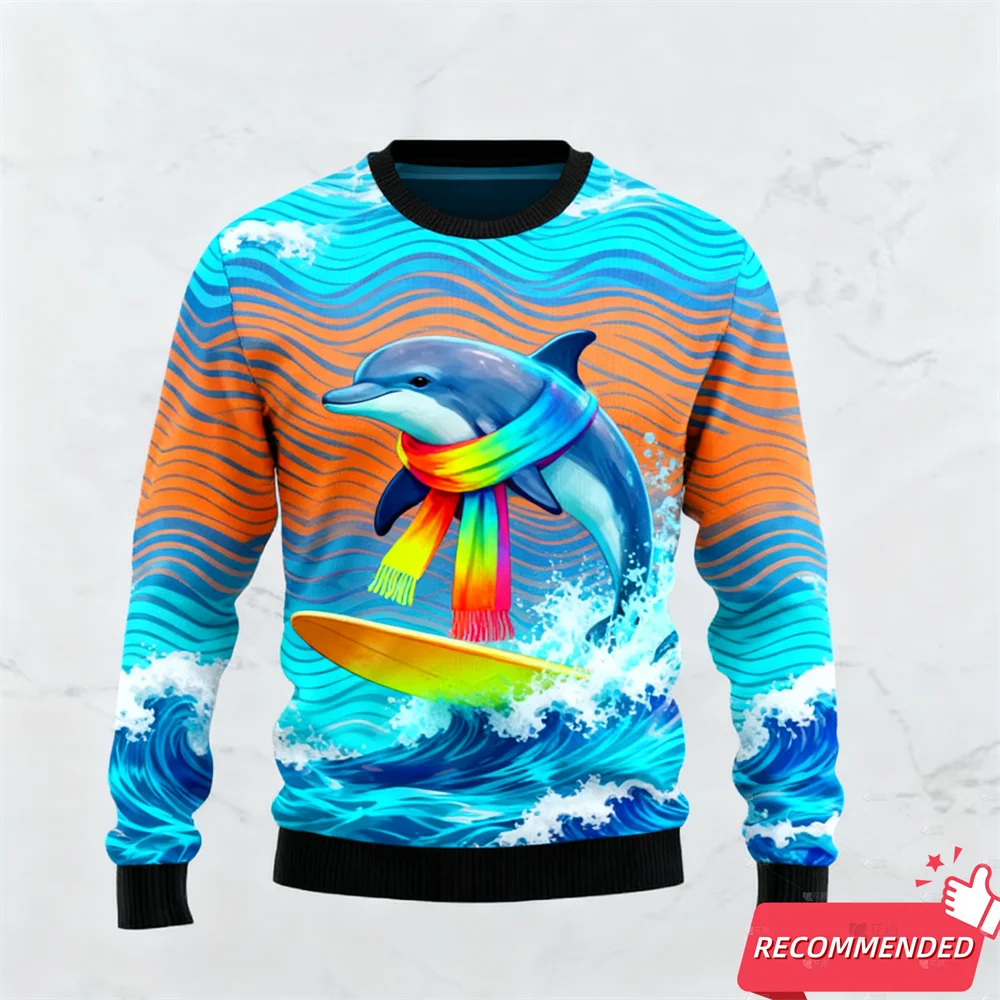 الهامستر القبيح عيد الميلاد البلوزات للنساء الرجال الضفدع زيبرا رجل سترة الحيوانات البلوز عيد الميلاد عطلة عيد ميلاد سعيد البلوفرات #5