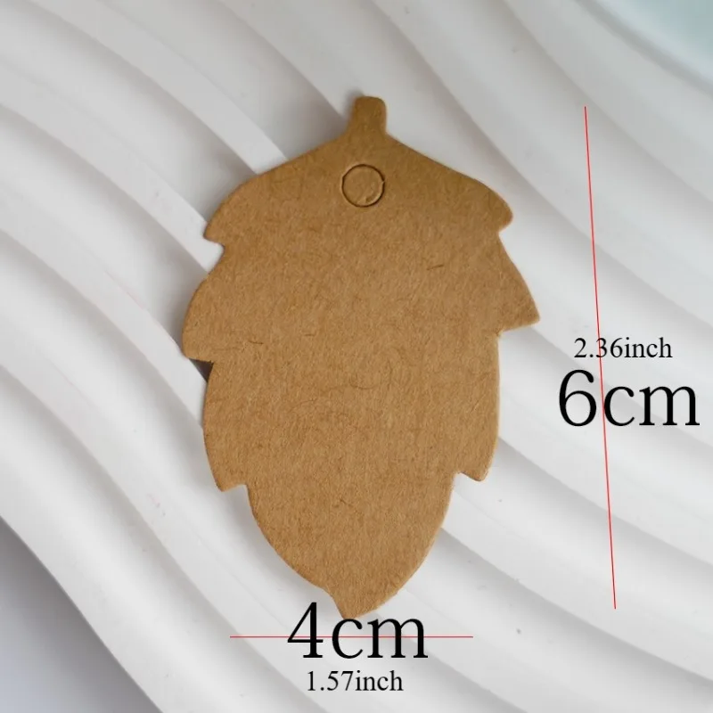 100 ورقة العلامات خمر العلامات الزخرفية الإبداعية DIY بها بنفسك الملحقات المواد فارغة شنق العلامات بطاقات الهدايا الخريف الخريف DIY بها بنفسك الديكور