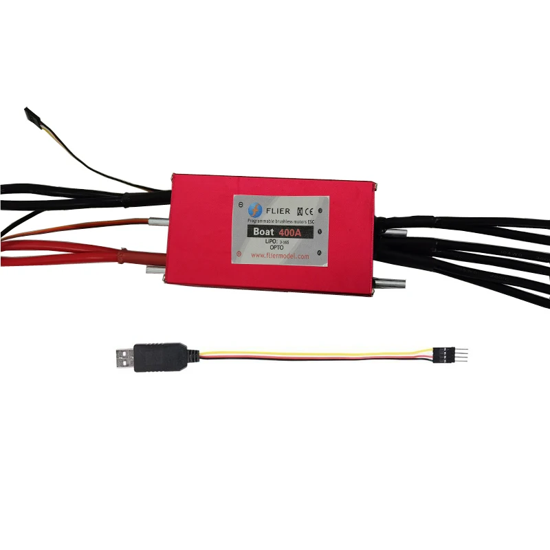وحدة تحكم المحرك بسعر الجملة أرخص مقاوم للماء بدون فرش 70 فولت 400 أمبير ESC مع جهاز اختبار مؤازر لقارب RC #5