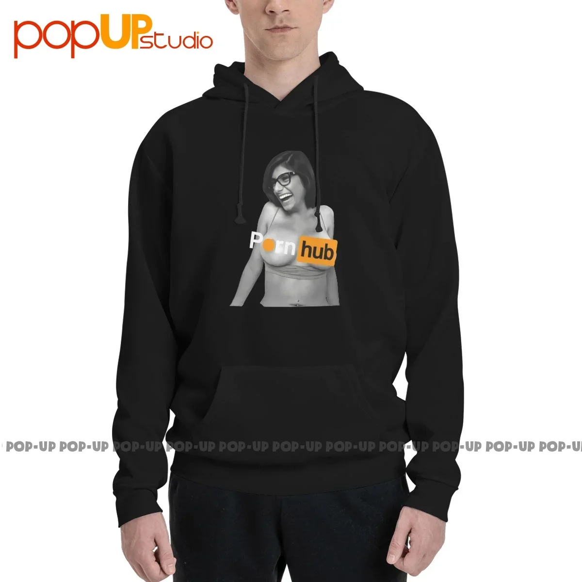 Mia Khalifa Candid Hoodie Sweatshirts Hoodies Vtg Retro All-Match Hot Selling