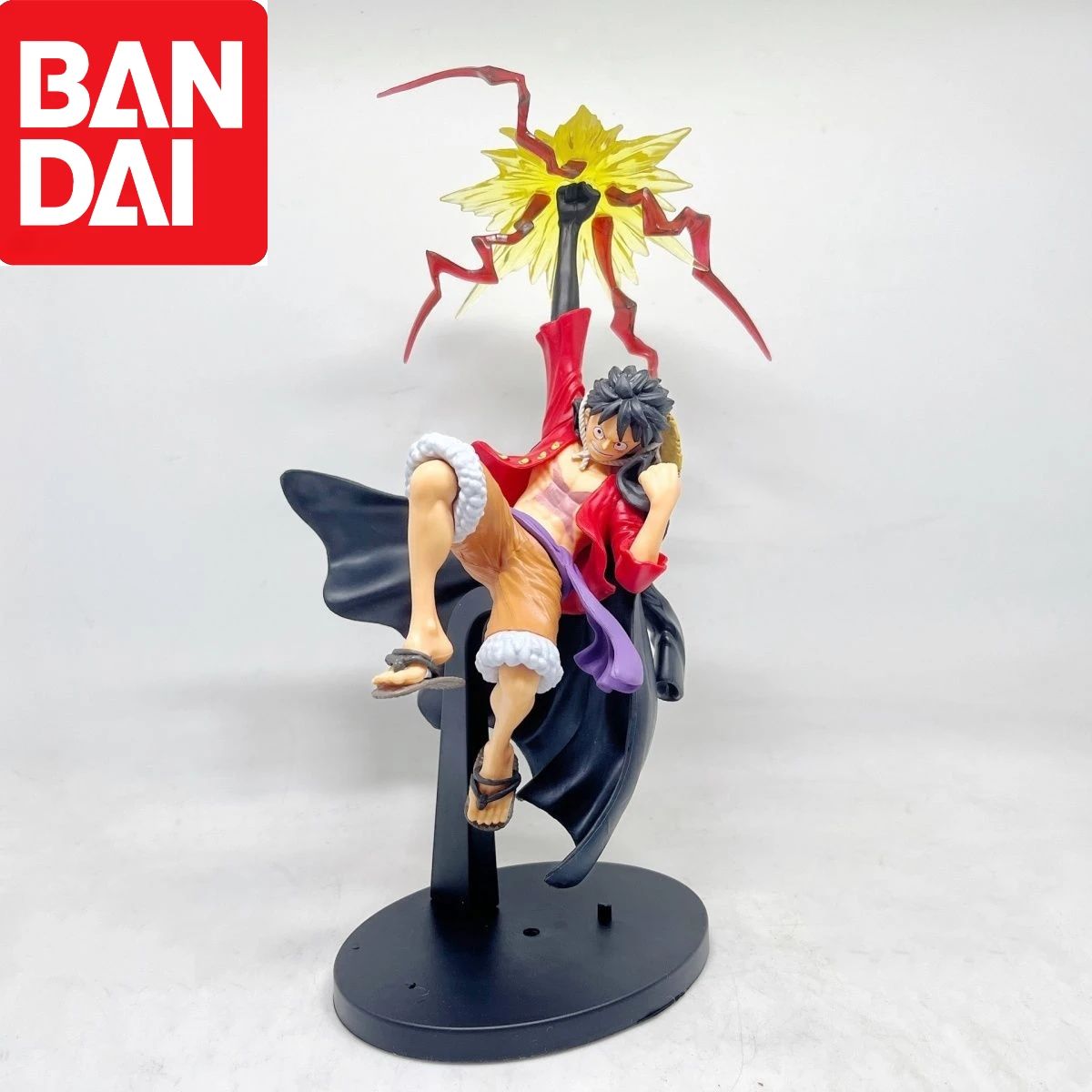 One Piece King's Mighty Battle Luffy Back Knife Luo Battle Edition Scene Model Doll Ornament Handmade