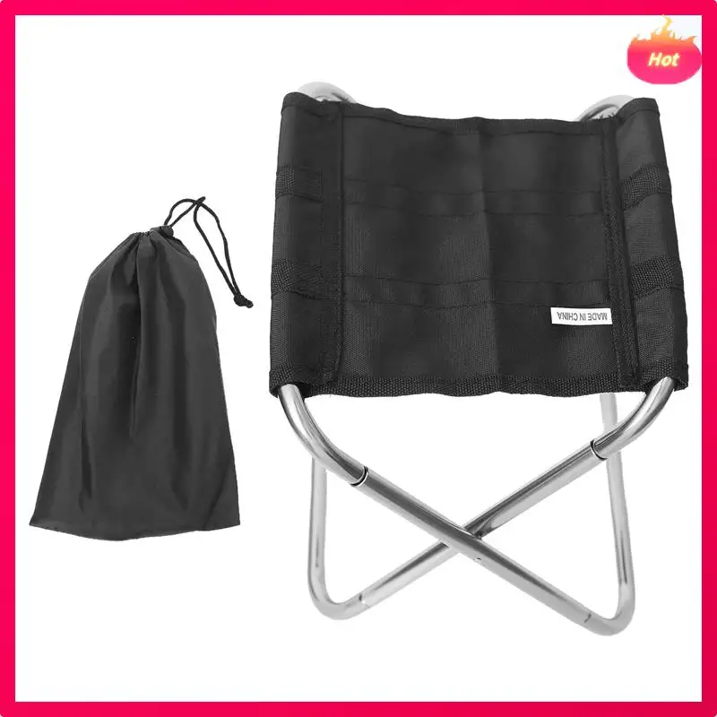 ABKG Folding Small Stool Bench Stool Portable Mare Ultra Light Subway Train Travel Picnic Camping Fishing Chair Foldable
