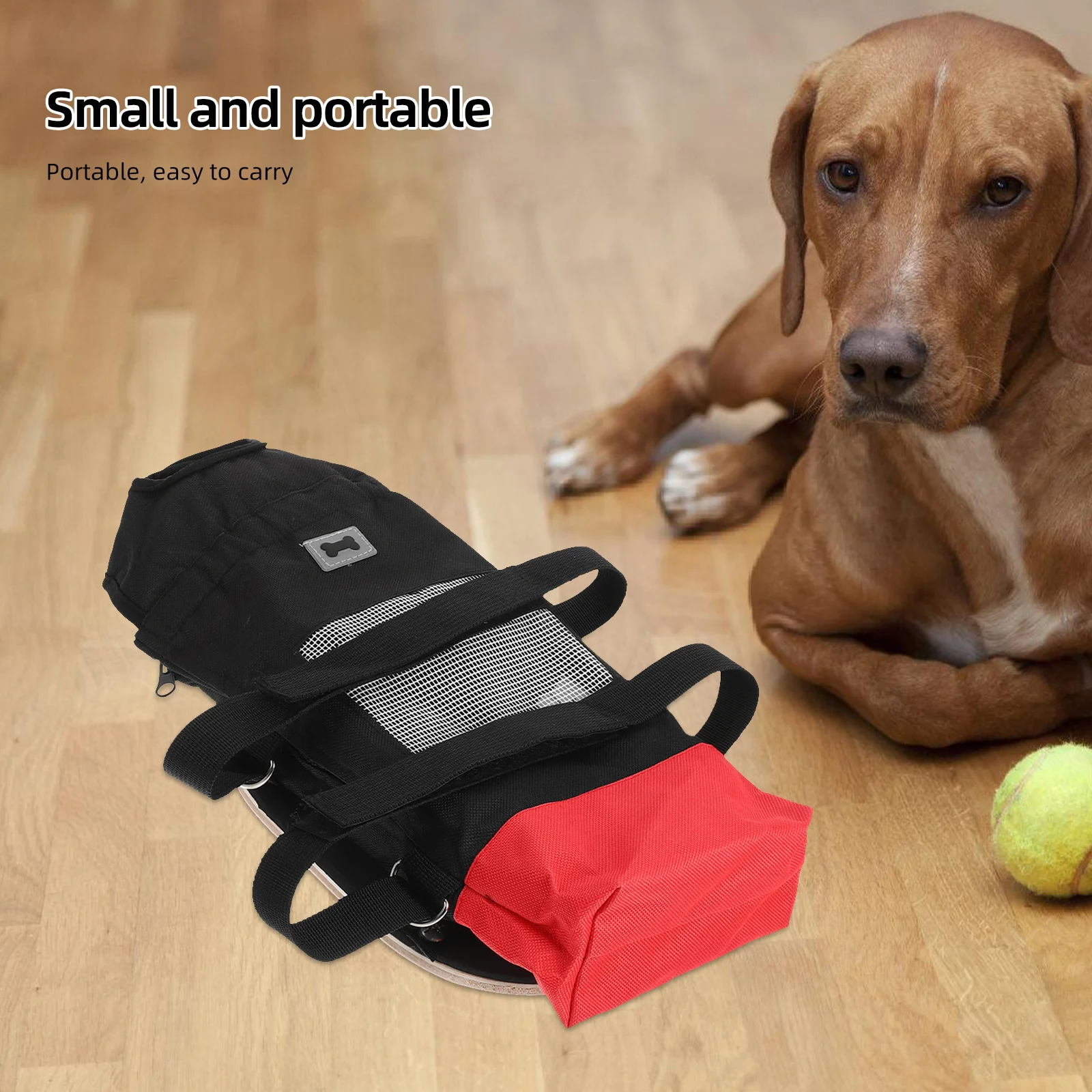 

Dog Wheelchair Mobility Aid Adjustable Durable Support For Rear Leg Disability Pet Towing Bag Drag Bag For Paralyzed Pets Indoor
