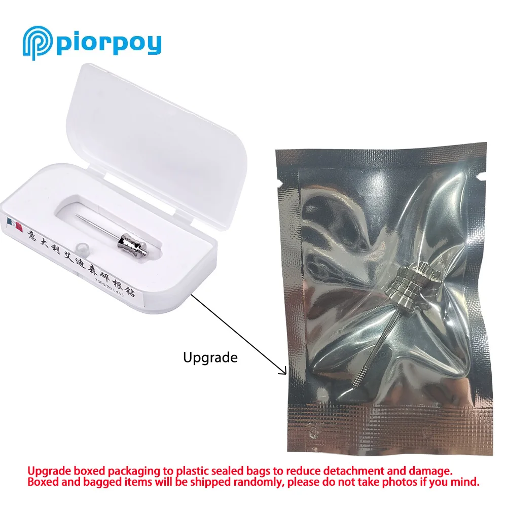 PIORPOY 1Pcs Dental Broken Root Drill Remnant Extractordental Stainless Steel Tooth Extraction Screw Dentistry Materials Tools