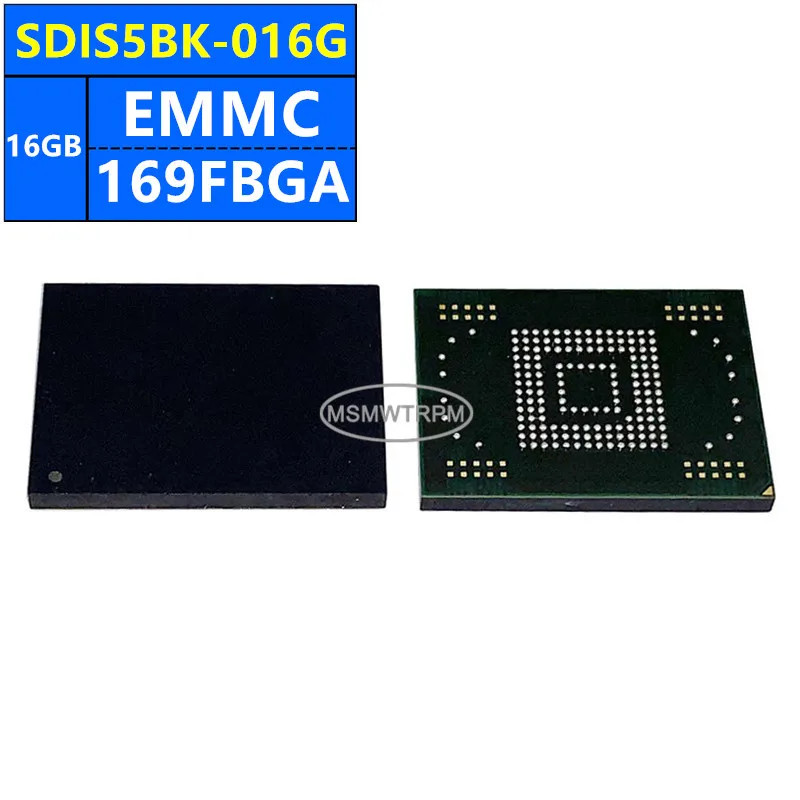 SDIS5BK-016G EMMC 16GB 169FBGA Memory Chip IC Electronic Components New Original