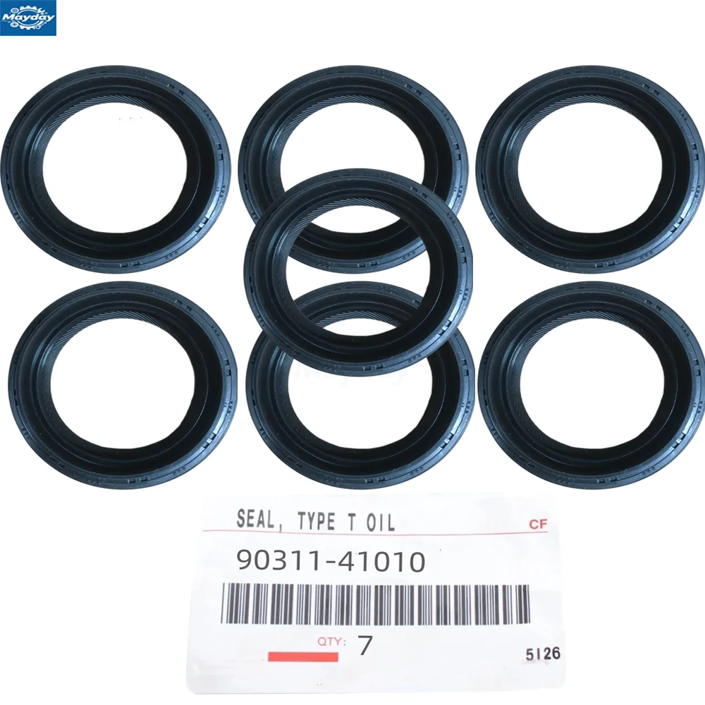 7 Pieces New Crankshaft Seal Replacement For Toyot-a 4Runner 1995-2009 OEM 9031141010 90311-41010