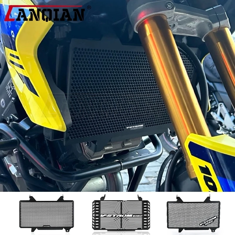 

V-STROM DL 1050 XT DE 2025 Radiator Grille Guard Protection Cover For SUZUKI VSTROM DL1050 DL1050XT DL1050DE 2020-2026 2024