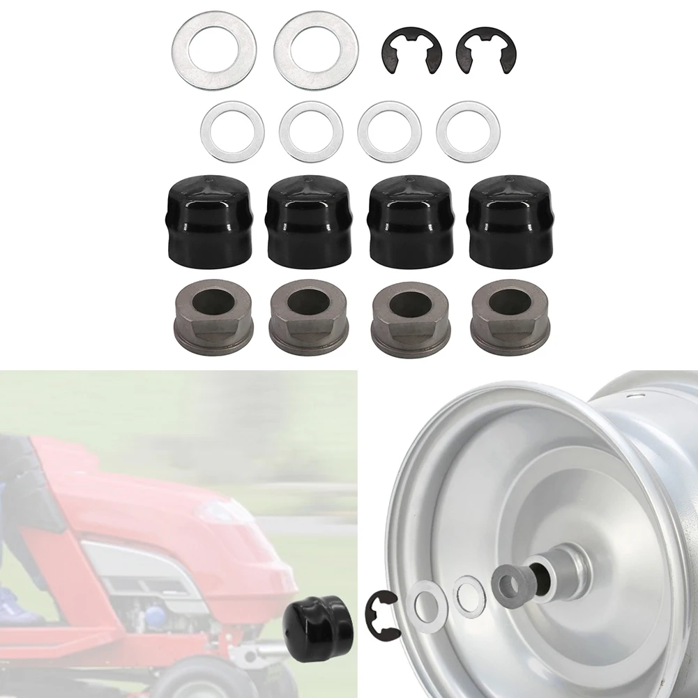 

1set Wheel Bushing To Bearing Conversion Kit Replacement For 532009040 9040H Lawn Mower Accessories