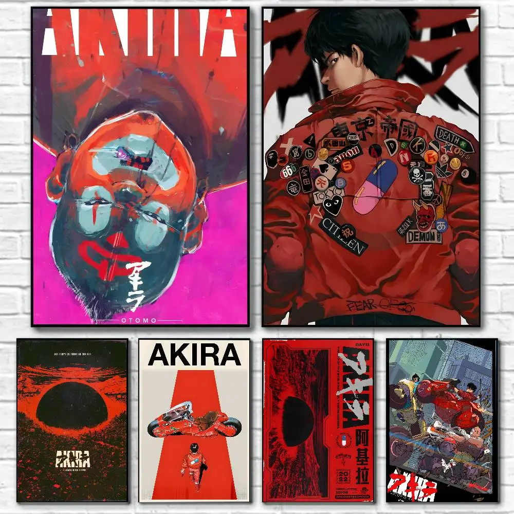 A-Akira Classic Anime Of Japan Poster Leinwand Malerei Poster mit Drucken Home Schlafzimmer Wohnzimmer Dekoration Geschenk