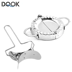 Stainless Steel Dumplings Tool Dumpling Mold Household Manual Press Kitchen Pastry Baking Dumpling Maker Accessories