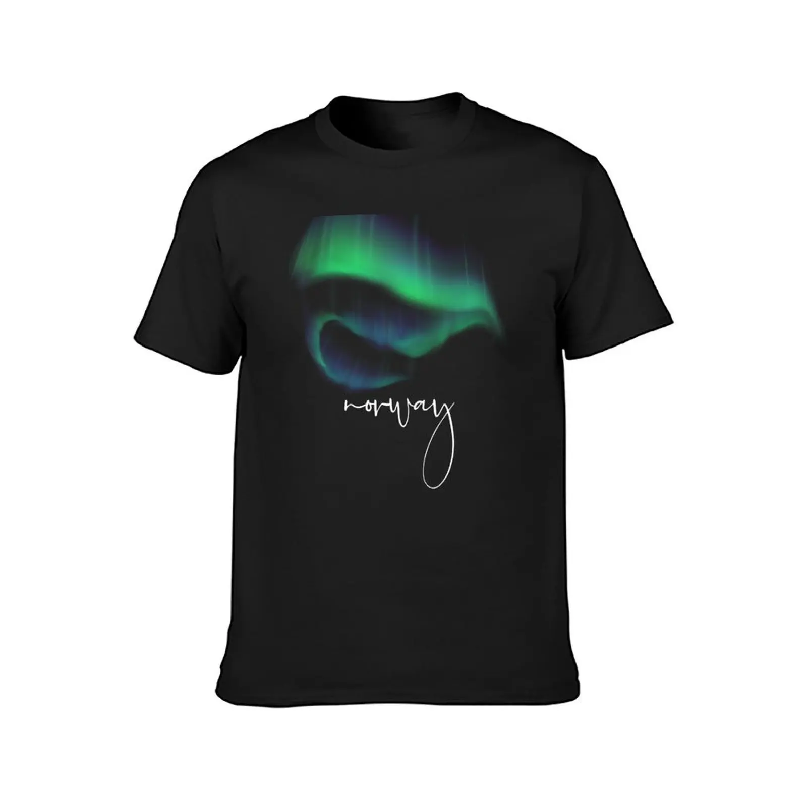 Northern light, norway T-Shirt cute tops sports fans shirts graphic tees heavyweights mens workout shirts