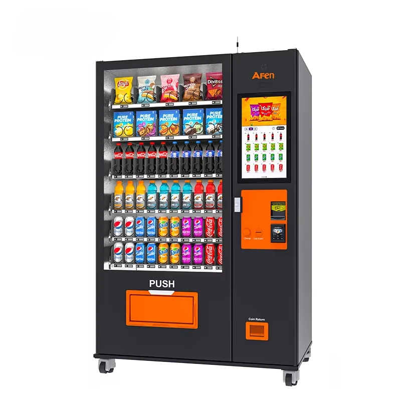 Cheap Price Combo Vending Machine Easy Use Snack Drink Vending Machine Touch Screen