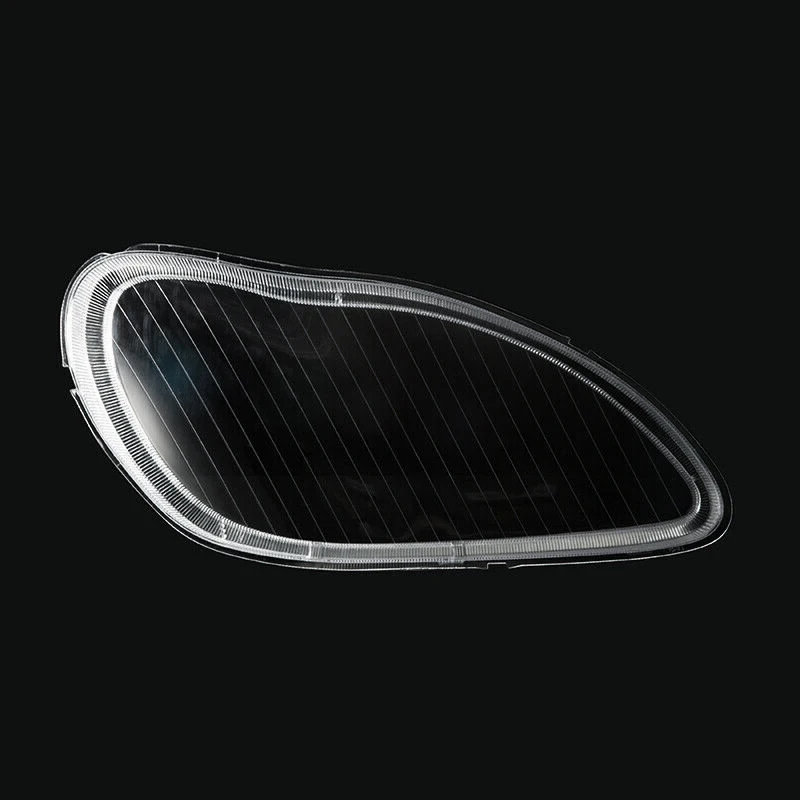 ل S-Class W220 1998-2005 غطاء المصباح سيارة واضح عدسة كشافات عاكس الضوء قذيفة #5