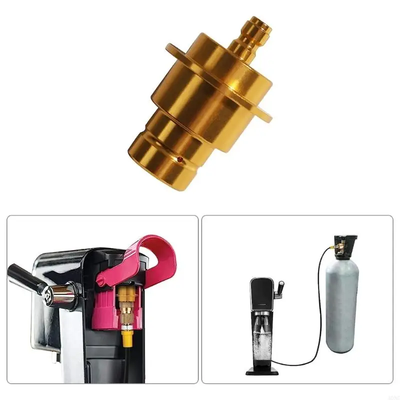 A0NC Aluminum Quick Adapter Adapter Adapter Water Aarbonator для Maker