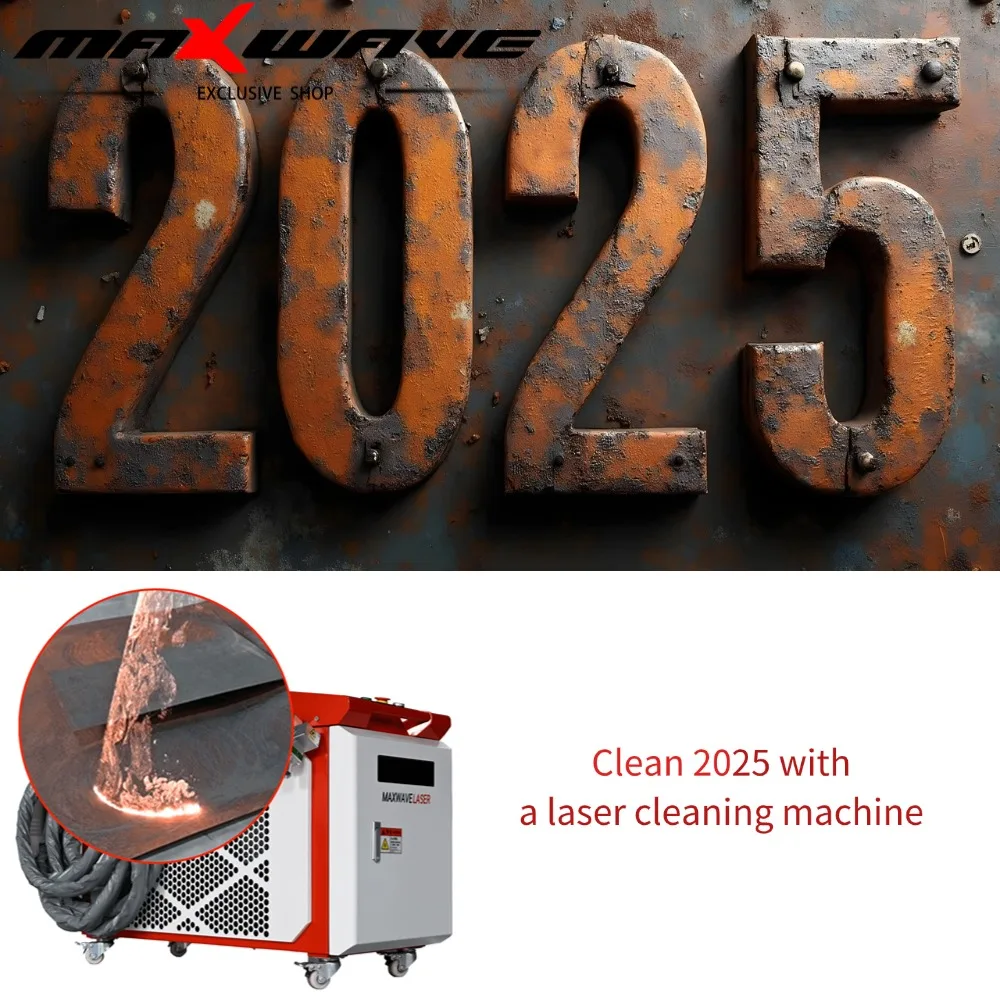 

Maxwave Laser Cleaning Machine 1000W 2000W 3000W For Metal Rust Paint Oil Removal From Construction Parts Trucks Easy Operation
