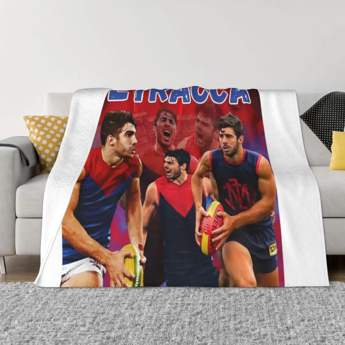 Christian Petracca Melbourne Football Club AFL An Ultra-Soft Micro Fleece Blanket