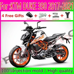 ABS 오토바이 주입 몰드 풀 페어링, KTM DUKE 125 200 390 년 2011 2012 2013 2014 15 16 차체 페어링, 신제품