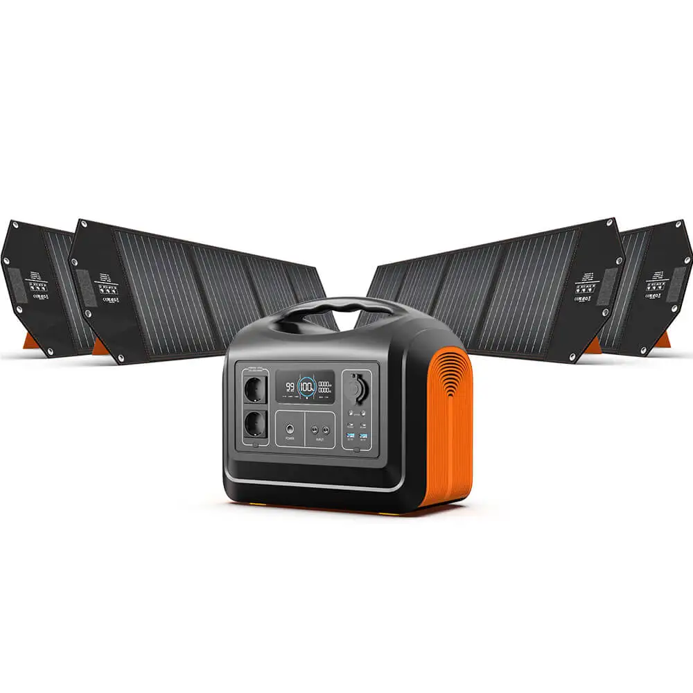 

SOUOP Wholesale Powerstation Lifepo4 Battery Portable Power Station 2000w Charge Generator 1800w off Grid Solar System Complete