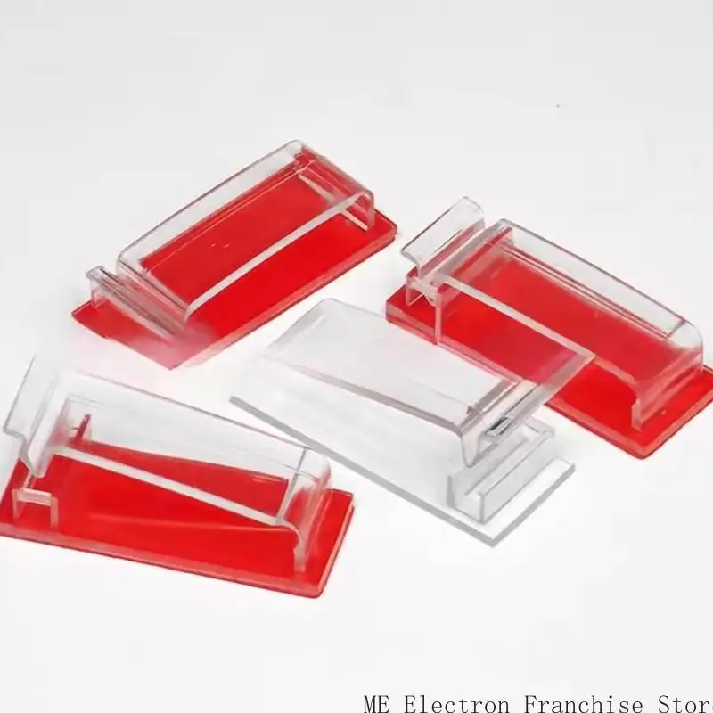 T5EA 10PCS 접착제 케이블 관리 클립 케이블 홀더 와이어 클립 코드 홀더