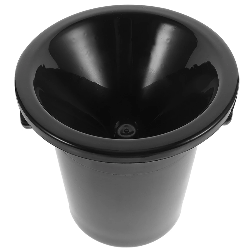 

Plastic Ice Bucket for Beer Cooling Party Supplies Funnel Shape Dual Handles Suitable for Hotel Bar KTV Large