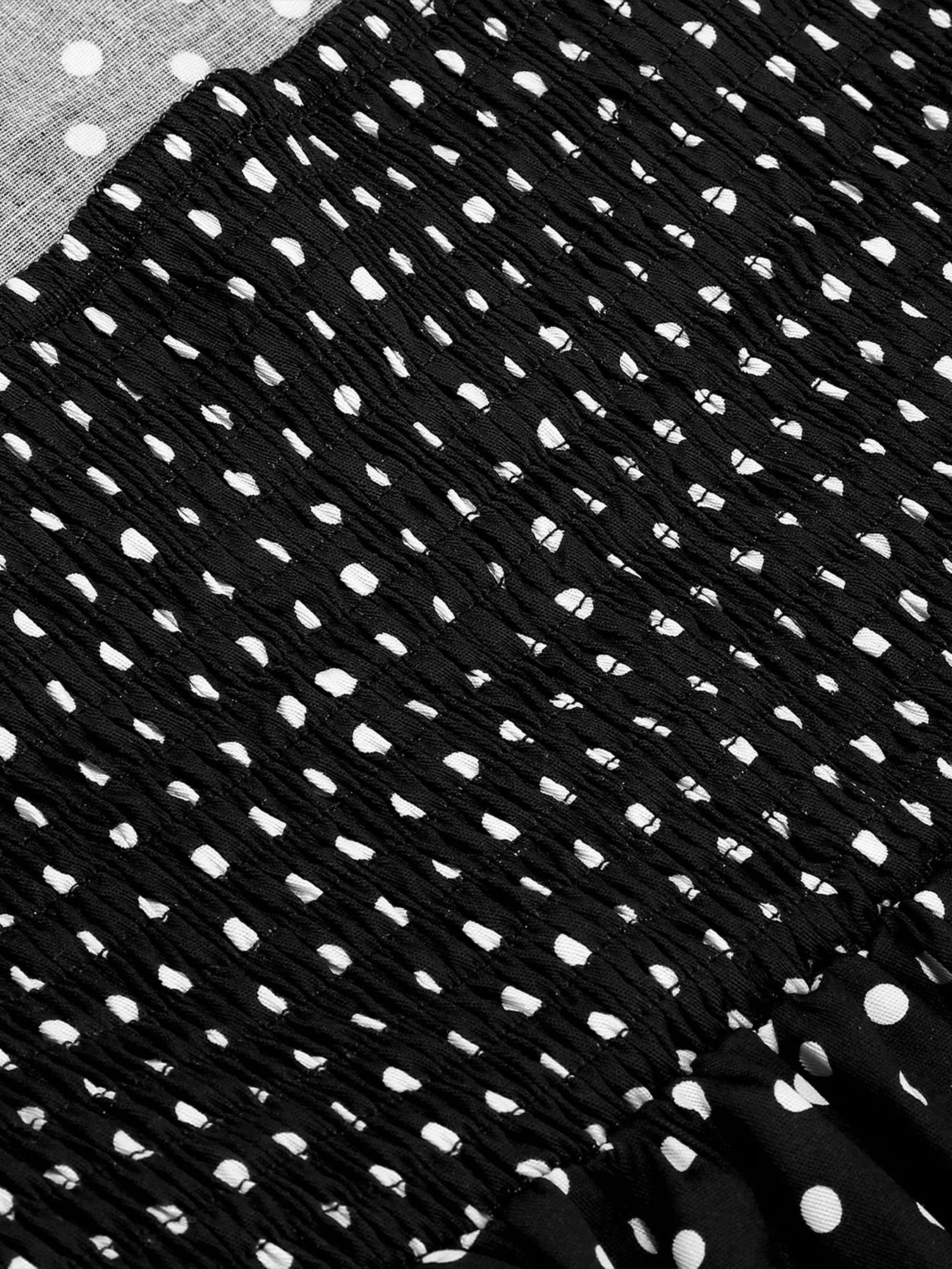 Tonval Halter Neck Polka Dot 1950s Fit and Flare Dresses Women Holiday Vintage Party Prom Shirred Back Belted Backless Dress