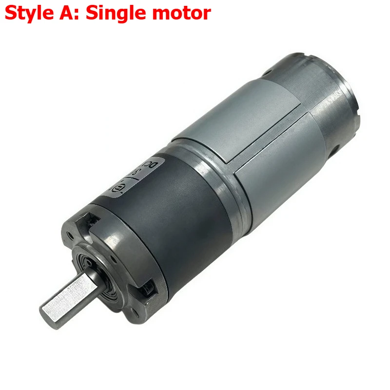 Planetary gear reduction motor 36GM-550, capable of forward and reverse rotation, 12V/24V with speed controller