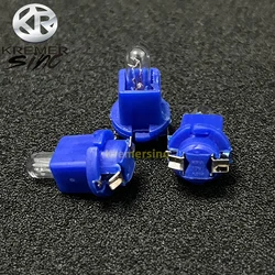 10pcs  Bulbs Lamps for Audi Mercedes Benz BMW Opel Volvo Dashboard Instrument 24V 1.2W  / 12V 1.8W Blue Socket
