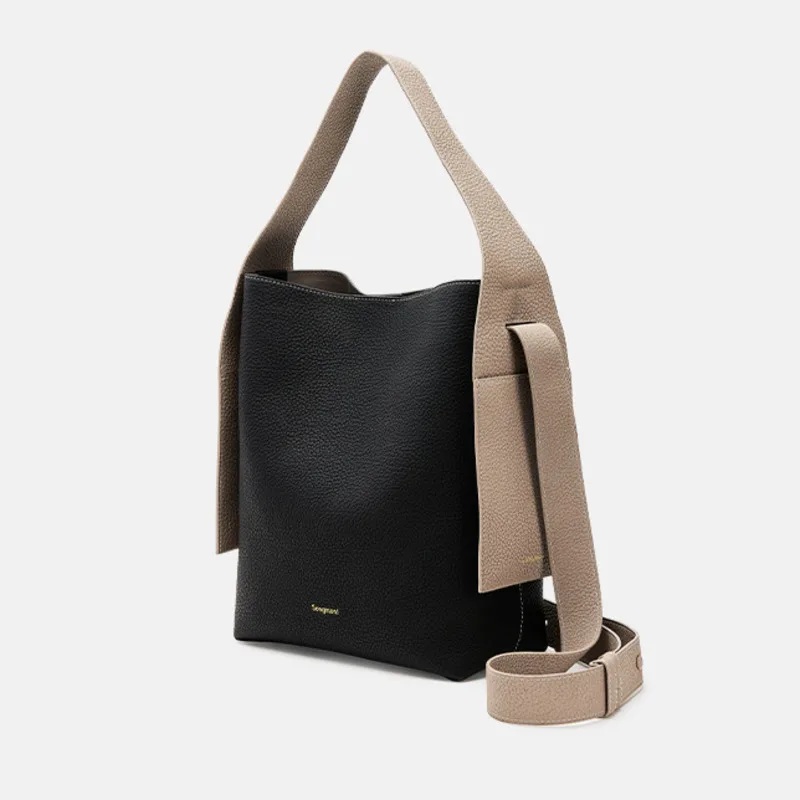 [BXX] Hanging Ear Tote Series Women's Casual Bags 2023 Autumn Fashion New Shoulder Bags Office Lady Crossbody Bag Female 8CY1069