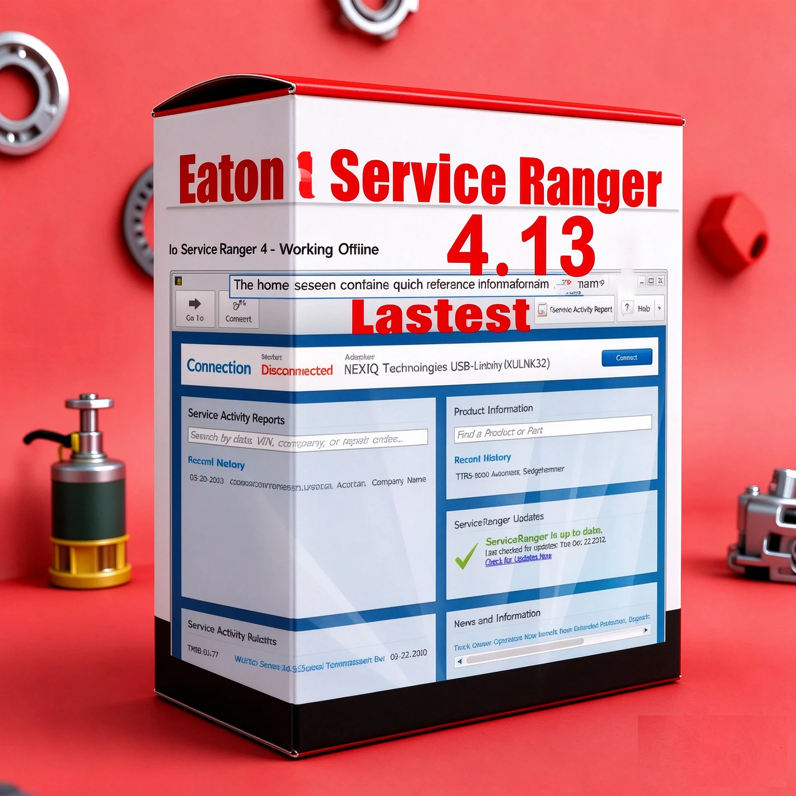 2025 Eaton Service Ranger 4.13 Engineering Eaton ServiceRanger + Database 1PC install SR4.12  Transmissions inactive fault codes