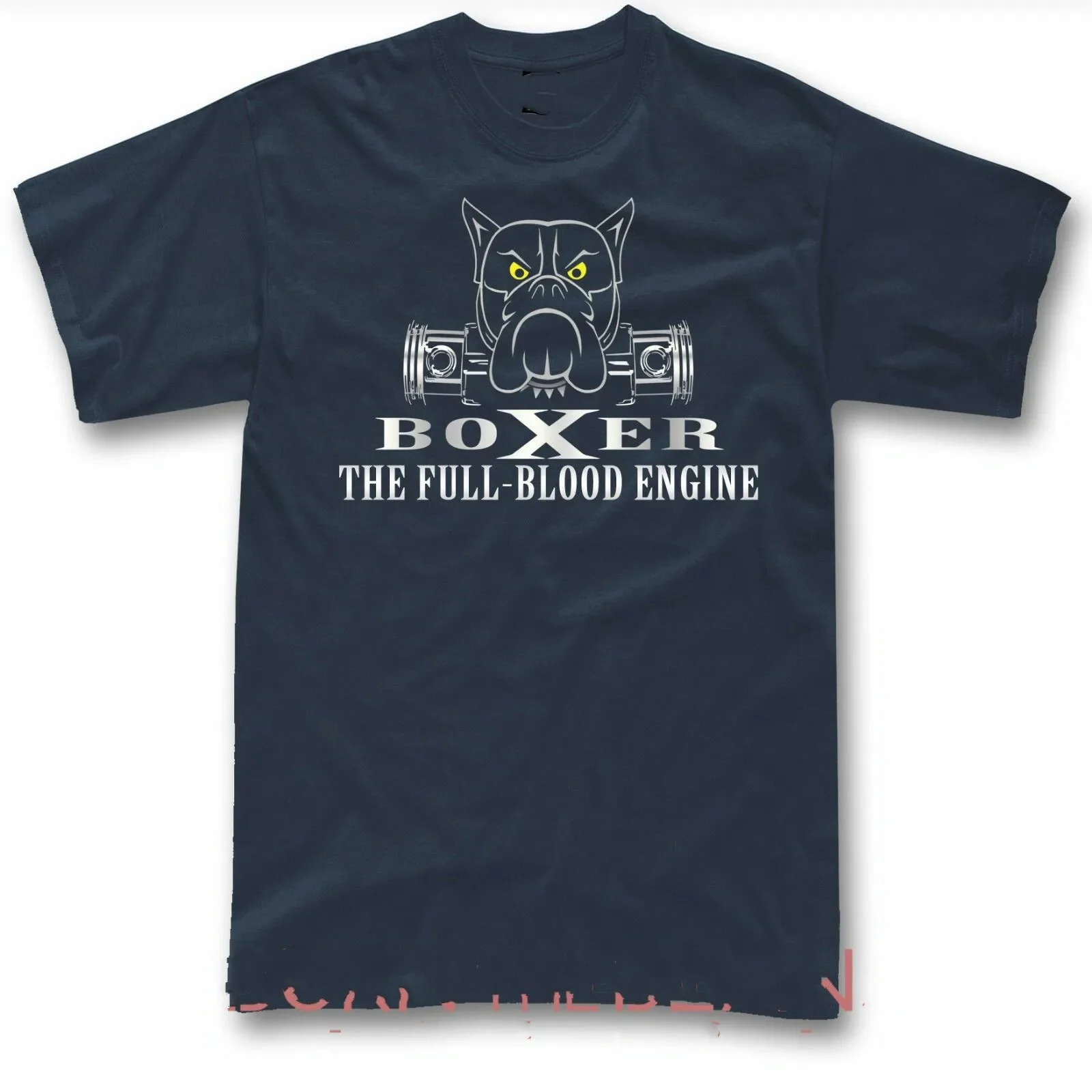 Boxer Engine. Fashion Design Turbo Fans T-Shirt. Summer Cotton Short Sleeve O-Neck Men's T Shirt New S-3XL