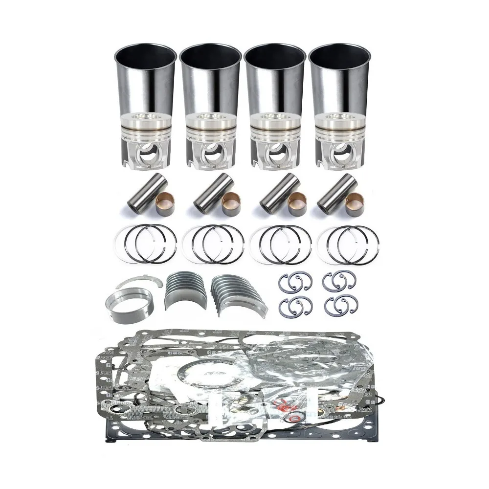 

4TN100 Overhaul Rebuild Kit For Yanmar Engine Liner Piston Ring Bearing Gasket