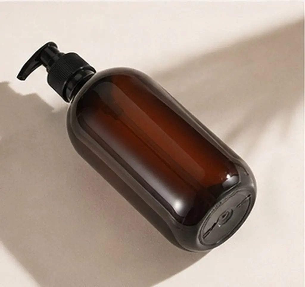 3Pcs Exquisite Sturdy Refillable Lotion Dispenser Bottle Press-Type Soap Shampoo Shower Gel Container for Home Hotel Bathroom