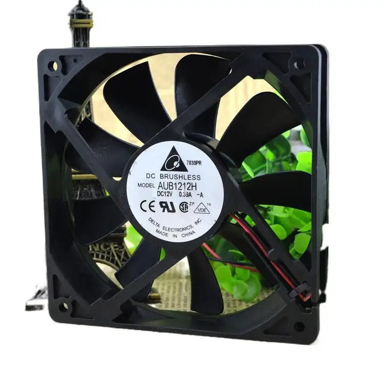 

Delta Delta AUB1212H 12025 12V 0.39A 12CM Cooling Fan