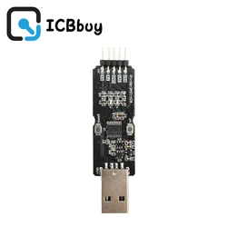 WCH LinkE CH32V003 EVT MCU Download Debugger RISC-V Architecture MCU/SWD Interface ARM Chip 1 Serial Port to USB Channel