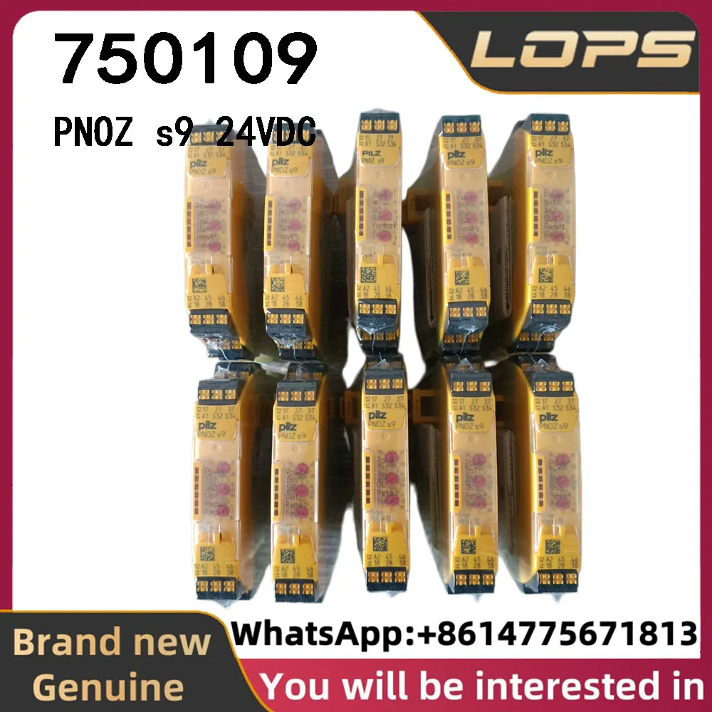 PNOZ s9 24VDC Pilz 750109 safety relay, brand new original genuine, large quantity in stock, welcome to inquire