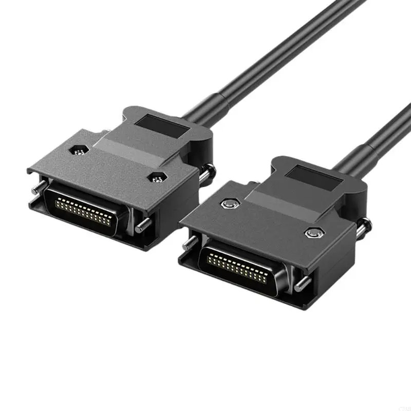 C7AB SCSI Data Transfer Cord for Industrial Equipment, Available in 5 Connectors CN14P CN20P CN26P CN36P CN50P and 6 Lengths