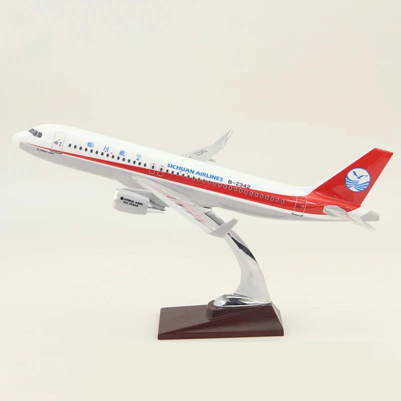 

Sichuan Airlines A320 Civil Aviation Resin Passenger Jet Model 1:150 Scale Toy Gift Collection Simulation Display Decoration