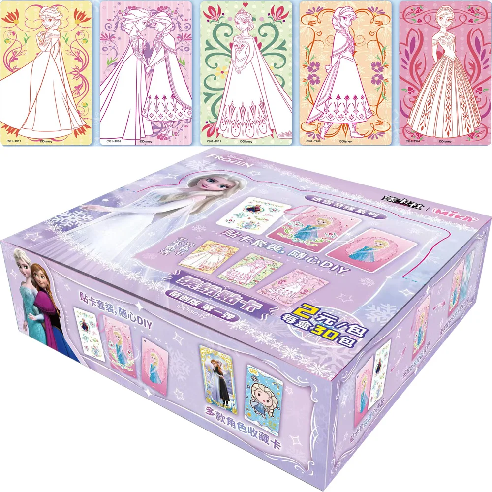 

Wholesale Card.fun Frozen Card For Children Disney Classic Princess Elsa Anna Kristoff Limited Game Collection Card Table Gifts