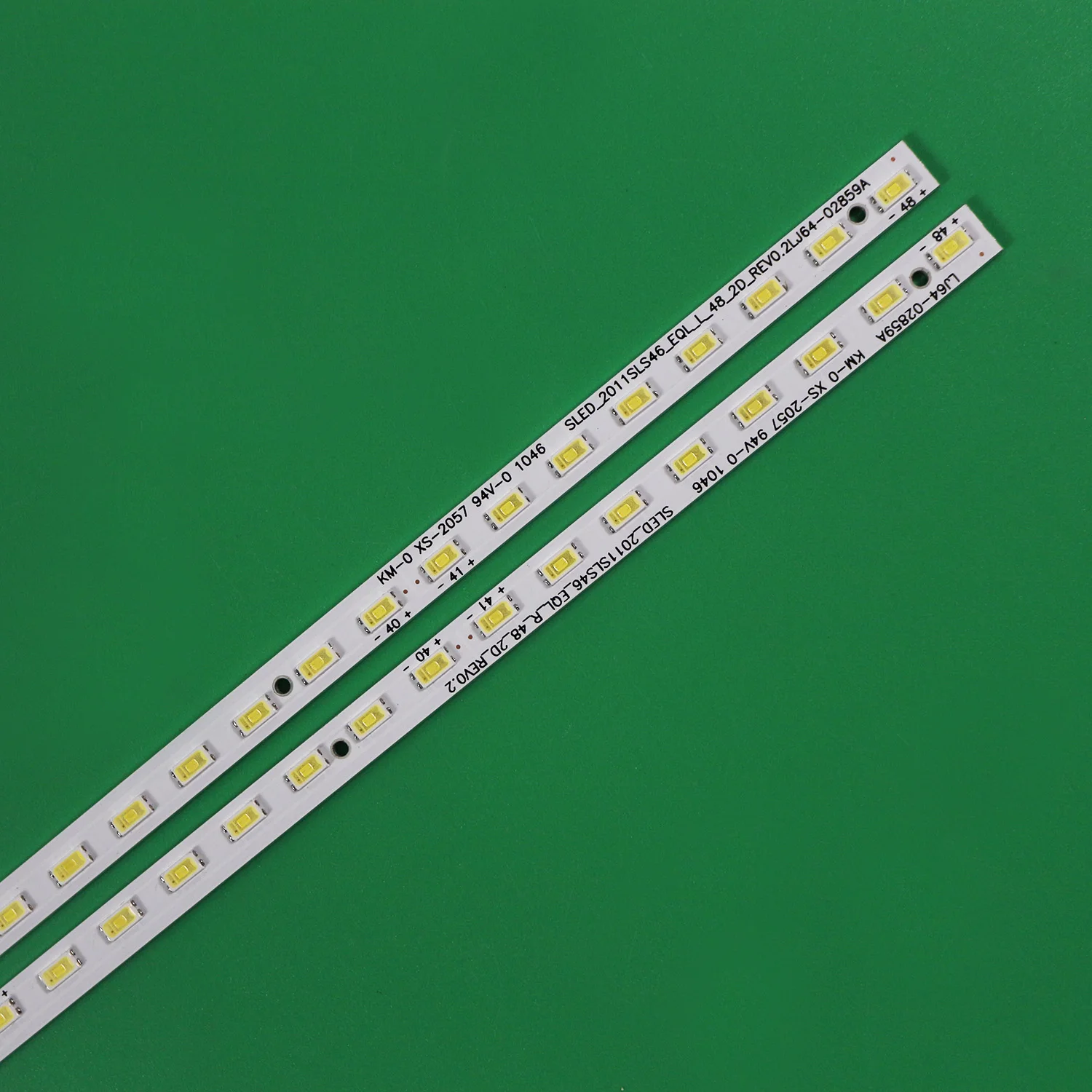 Tira LED para Sony, KDL-46NX720, KDL-46HX850, 46HX820, CU, 61, P4402G001, 4pcs