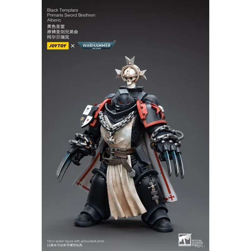 [En Stock] JOYTOY Original 40K1/18 poupée Mobile Warhammer 40000 église noire modèle articulé Mobile jouet Collection modèle cadeau pour hommes