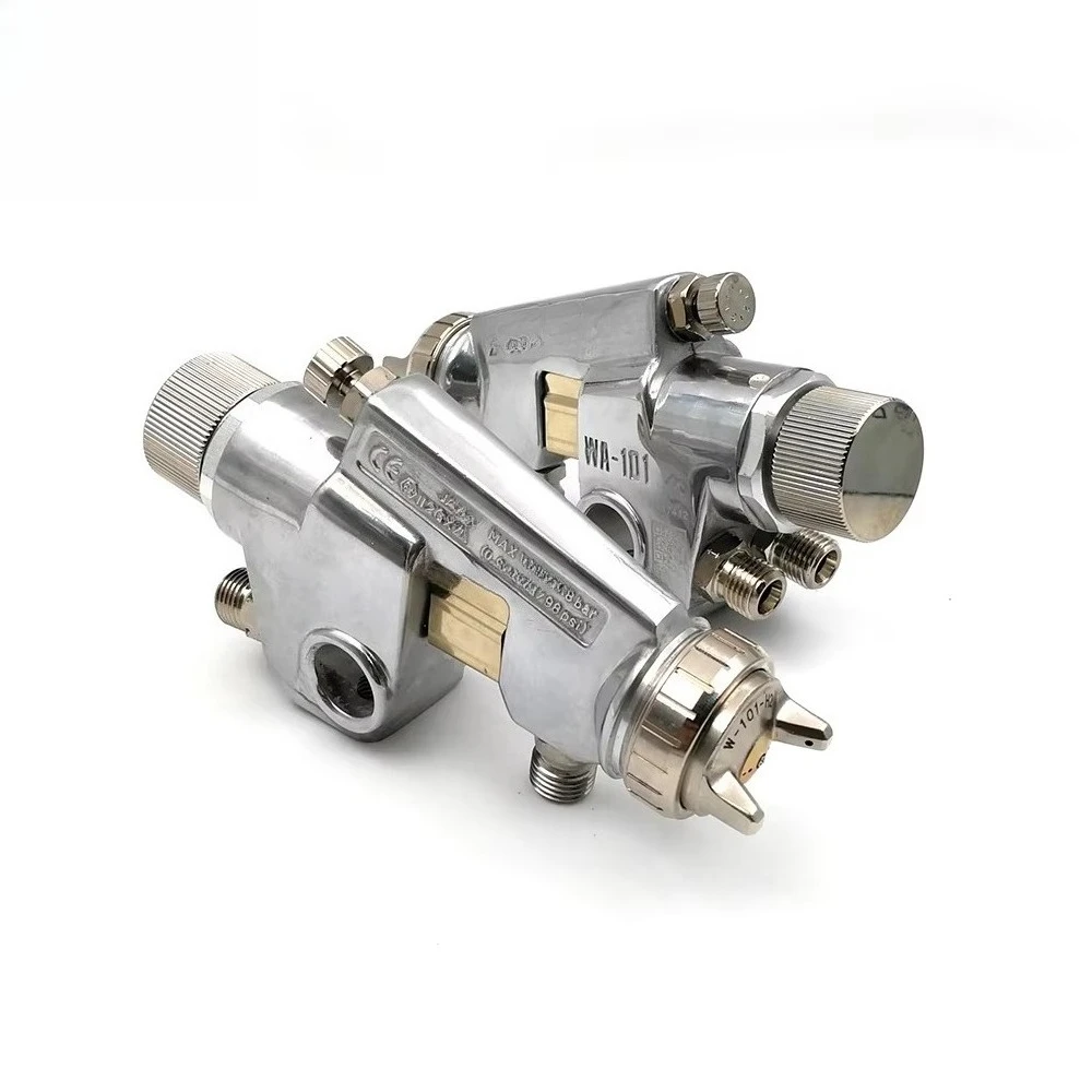 WA-101 مسدس رش أوتوماتيكي لخط الطلاء، أداة رش هوائية لطلاء السيارات، مسدس رش تغذية الضغط الصناعي