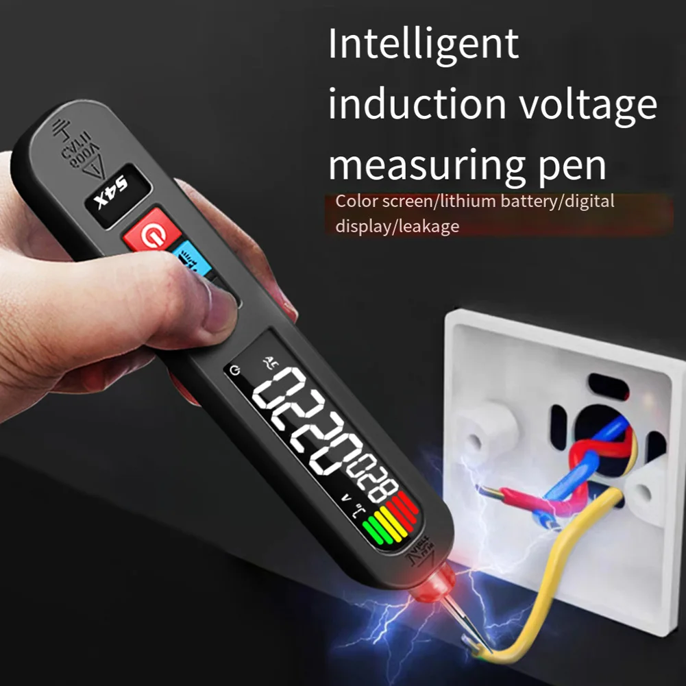 1set Test Pen Built-in 3.7V 400mA Lithium Battery Power Tools Replacement Parts S4X Non-Contact InductionTester