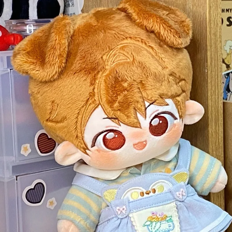 

20CM Anime Tears of Themis Luke Pearce Cotton Plush Doll Anime Stuffed Body Dress Up Cotton Doll Plushies Toys Birthday Gifts