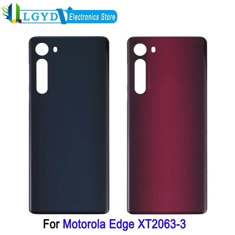 Battery Back Cover For Motorola Edge XT2063-3 Phone Rear Cover Replacement Part