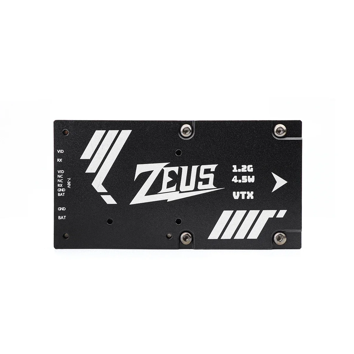 HGLRC ZEUS 1.2Ghz 4.5W VTX 8CH 25mW 800mW Switchable 2-8S VTX Video Transmitter Module 1.2G 8Ch VRX For Long Range FPV Drone