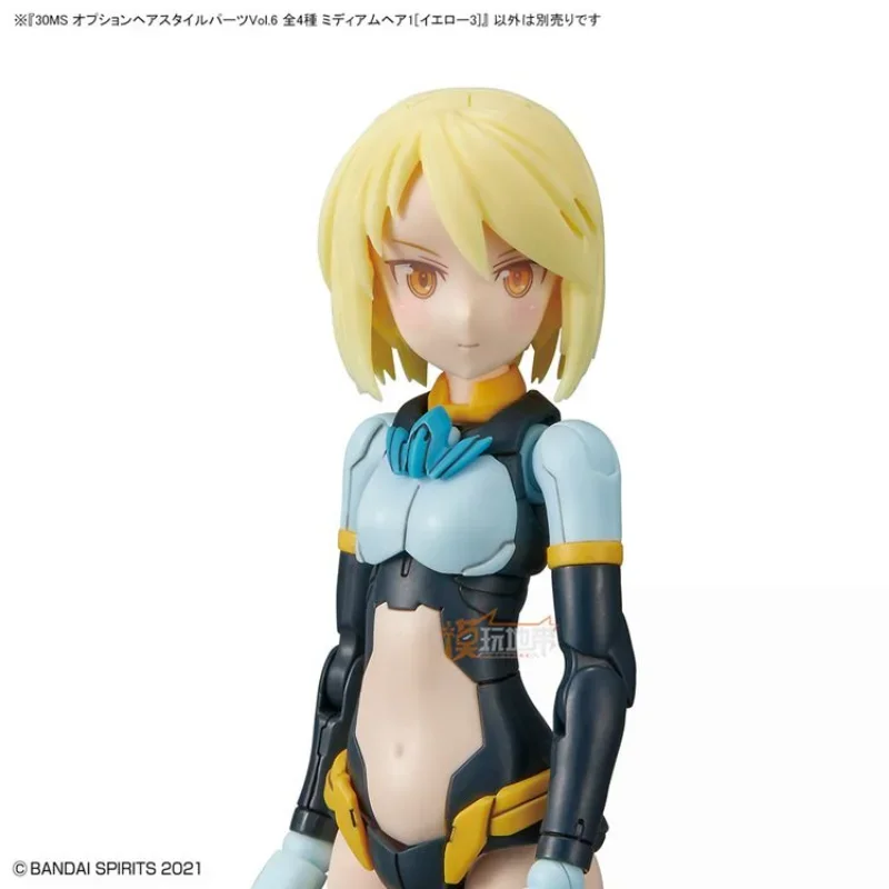 Bandai-figura de Anime Original de 30MS, piezas de estilo de cabello, figura de acción VOL.6, juguetes para niños, regalo, adornos de modelos coleccionables