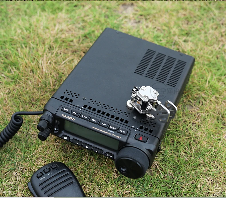 ミニクールスチール CW モールスキーポータブル電信キーパドルキー磁気