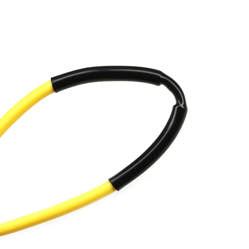 1 ~ 20 متر 2:1 أسود ضياء 1 مللي متر ~ 20 مللي متر مرنة لامعة الحرارة يتقلص أنبوب كابل كم المهنية الصوت سماعة خط سلك حامي